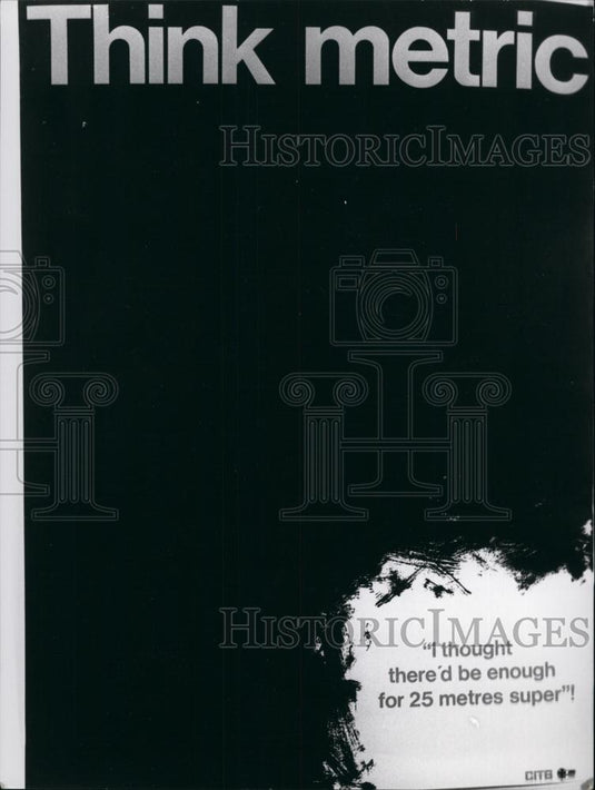 Press Photo I Thought There'd Be Enough For 25 Metres Super - Historic Images