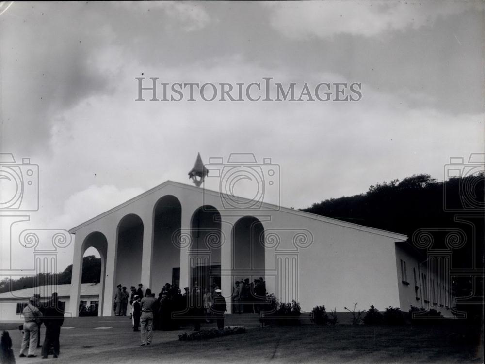 1953 Press Photo Shape Men and Officers to Have Own Chapel - Historic Images