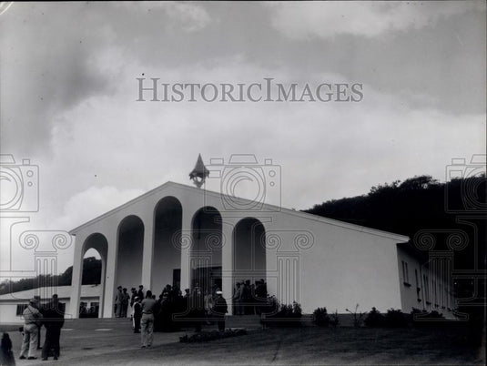 1953 Press Photo Shape Men and Officers to Have Own Chapel - Historic Images