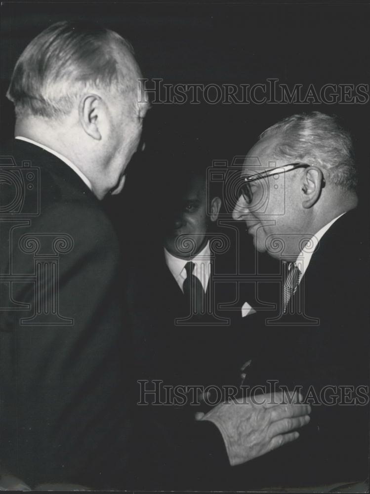 1955 Press Photo First picture Chancellor Adengua - Historic Images