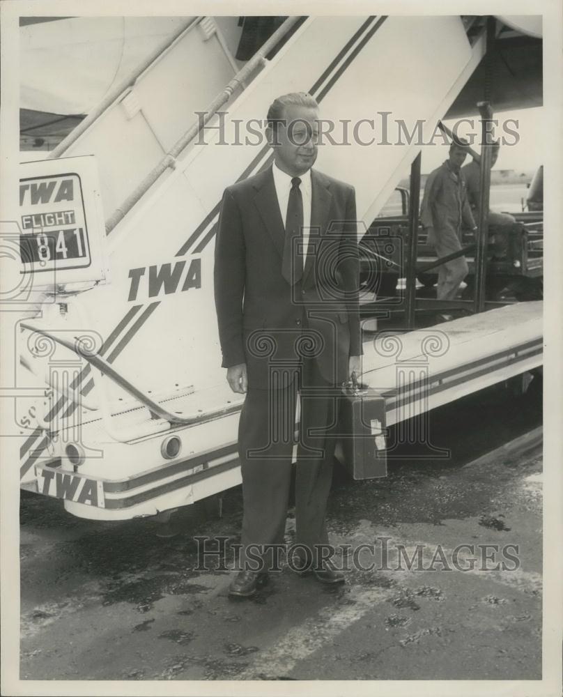 Press Photo Dag Hammarskjold, United Nations secretary General - Historic Images