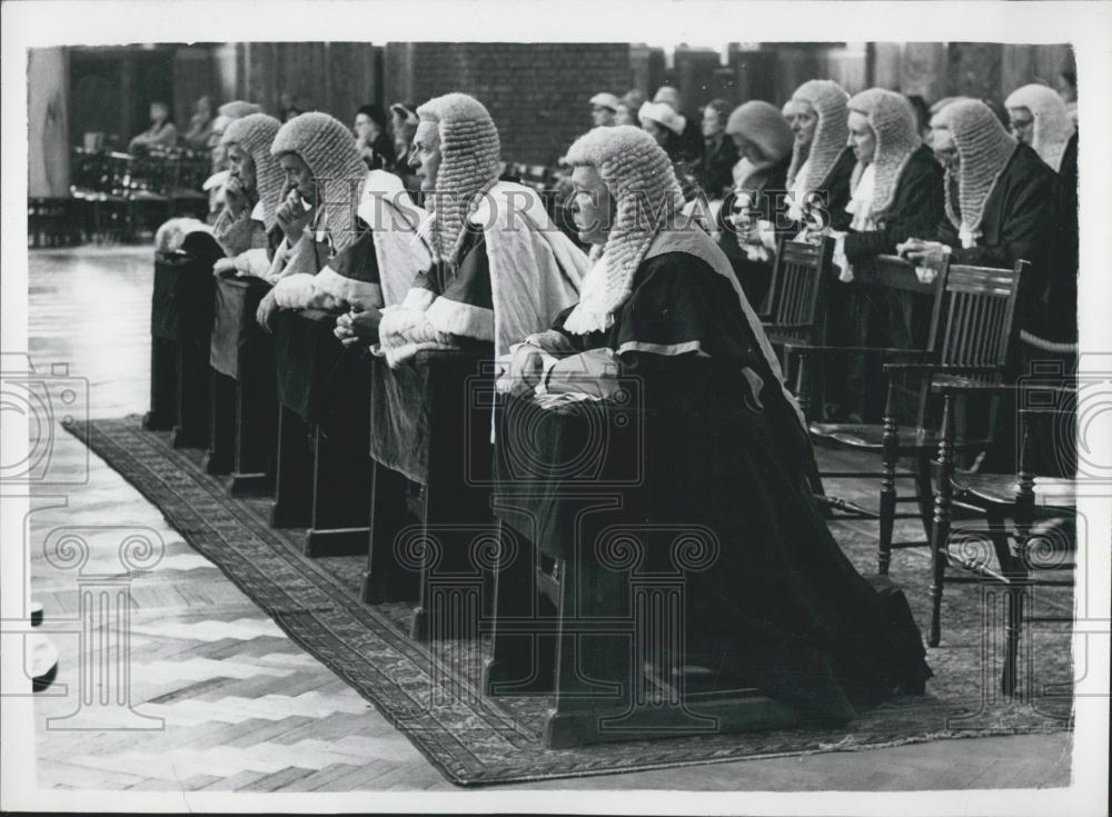 1959 Press Photo Red Mass at Westminister Cathedral. - Historic Images