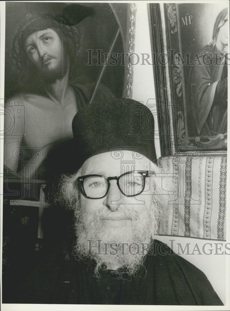 Press Photo The Abbot Athanasios - Historic Images