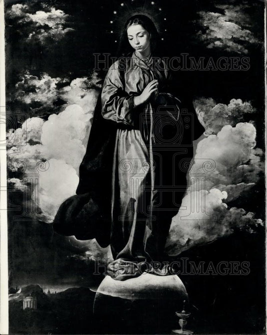 1974 Press Photo Velazquez Masterpiece, "The Immaculate Conception" - Historic Images