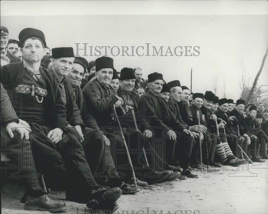 Press Photo The "Kukeri" festival in Bulgaria - Historic Images
