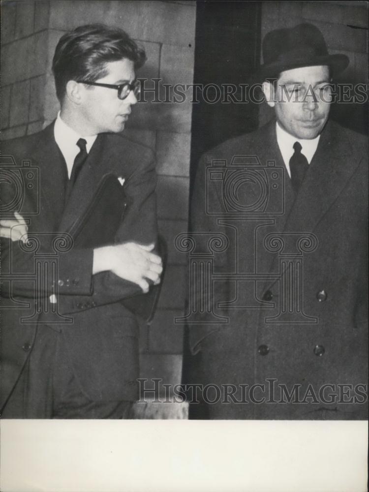 1959 Press Photo Geneva Murder Case: Swiss Papers report ion the slow progress o - Historic Images