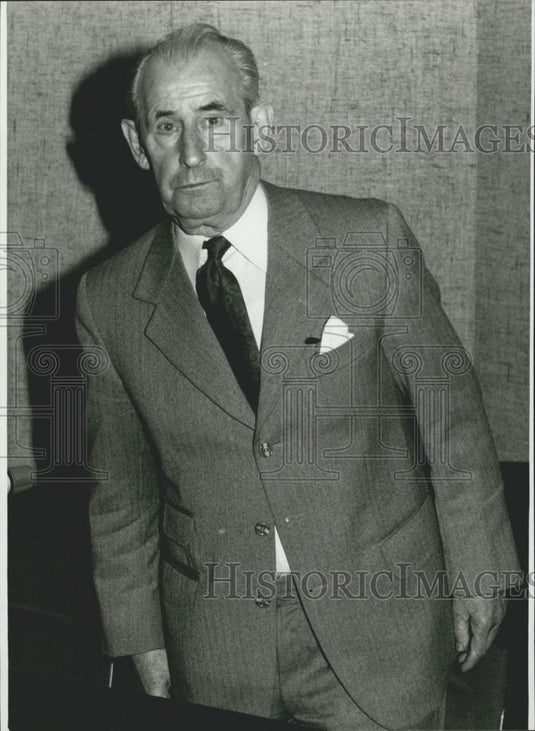 Press Photo Kurt Christmann Munich West Germany Assizes SS-Obersturmbannfuhrer - Historic Images