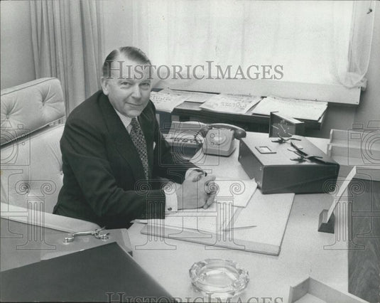 1979 Press Photo Francis Pym Defense Secretary Under Margaret Thatcher - Historic Images