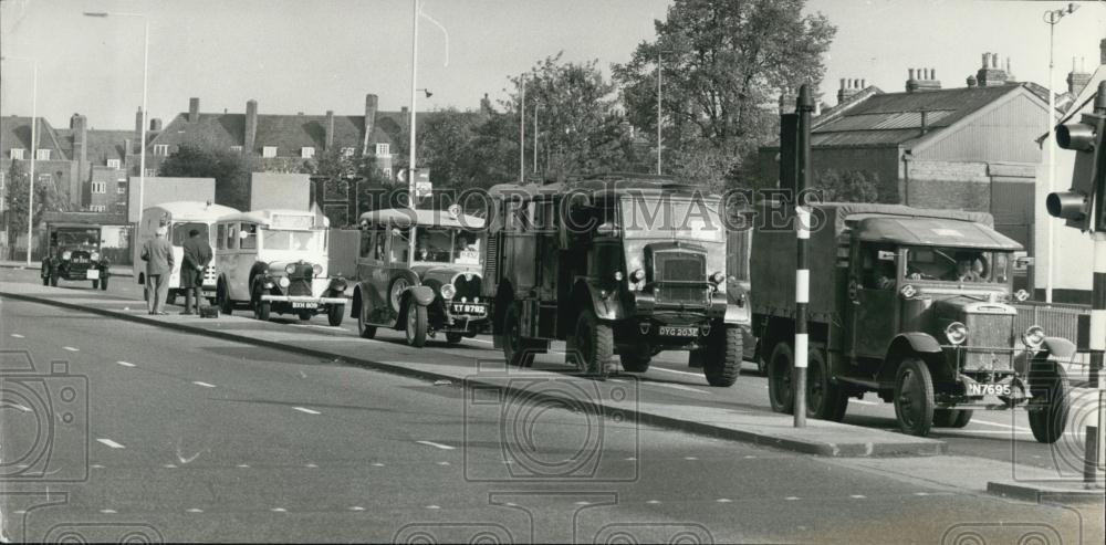 1972 Press Photo Commercial Vehicle Club run from London to Brighton - Historic Images