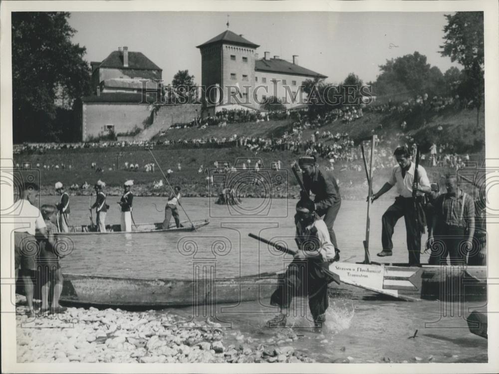 Press Photo The battle on the Salzach River - Historic Images