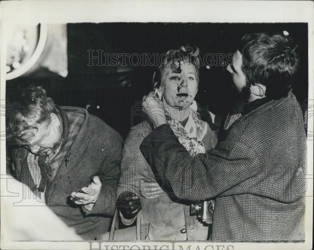 Press Photo Police clashed with anti O.A.S. demonstration - Historic Images