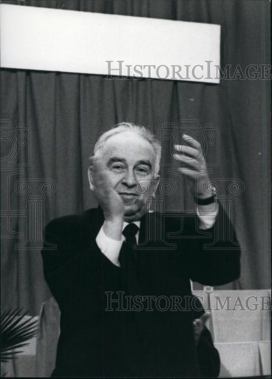 1969 Press Photo Italian Comunist Party ,Secretary general of the Party. - Historic Images