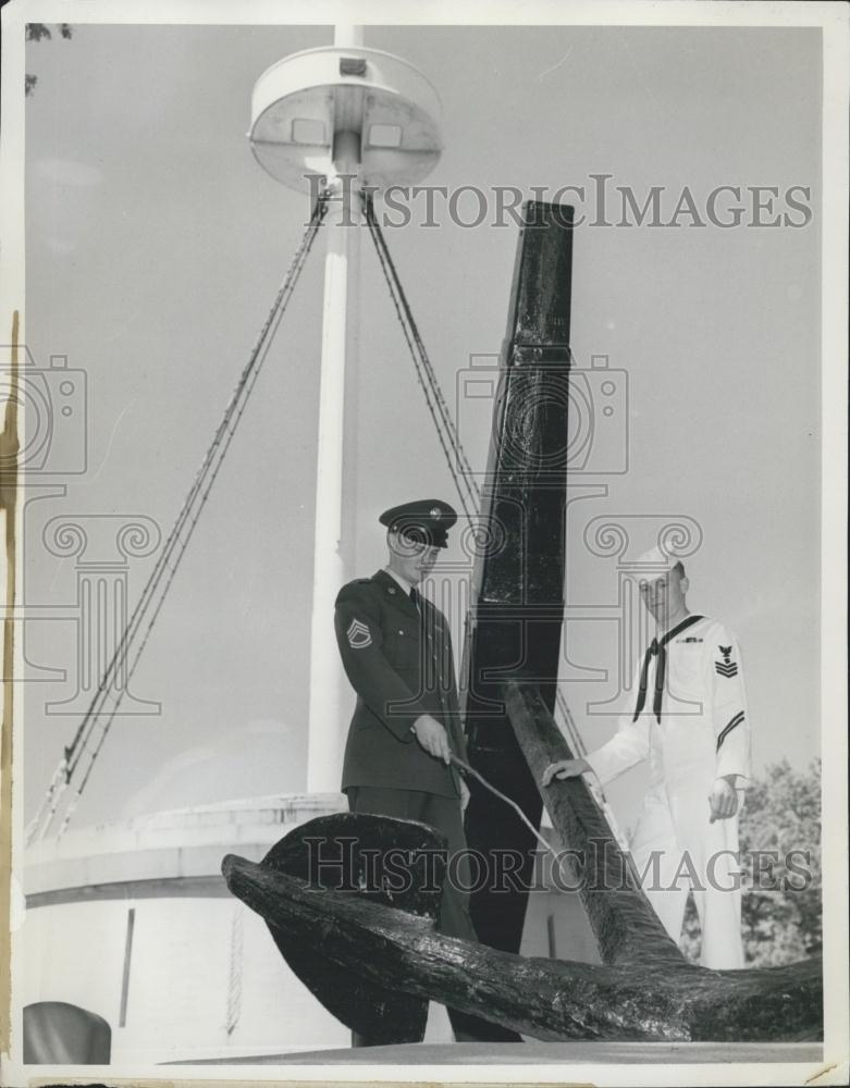 1957 Press Photo America Honors Its war dead - Historic Images