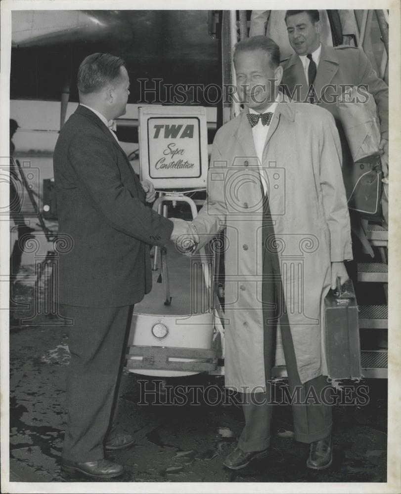 Press Photo Dag Hammarskjold, United Nations Secretary General - Historic Images