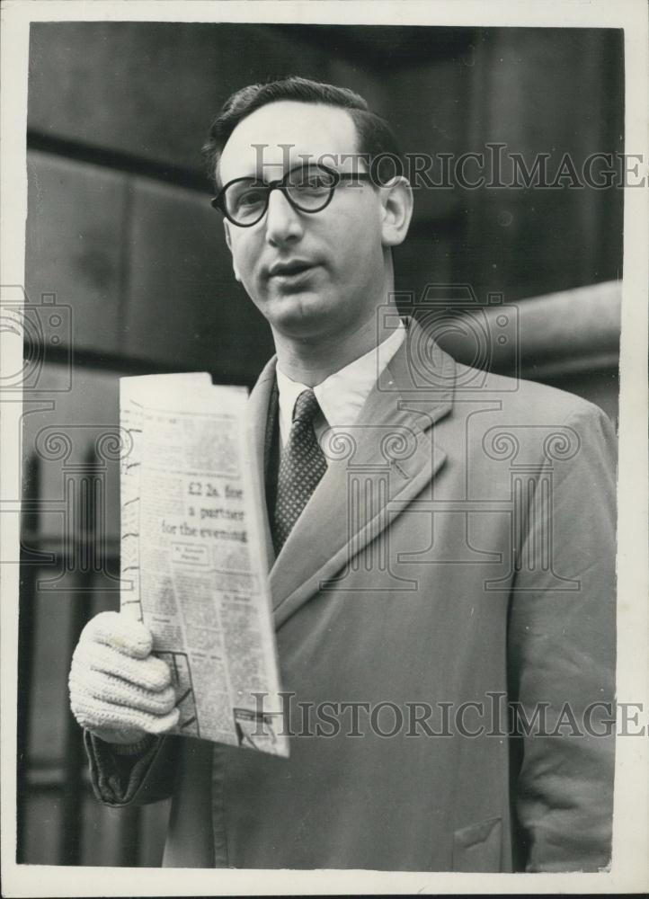 1955 Press Photo Mark Langtry. - Historic Images