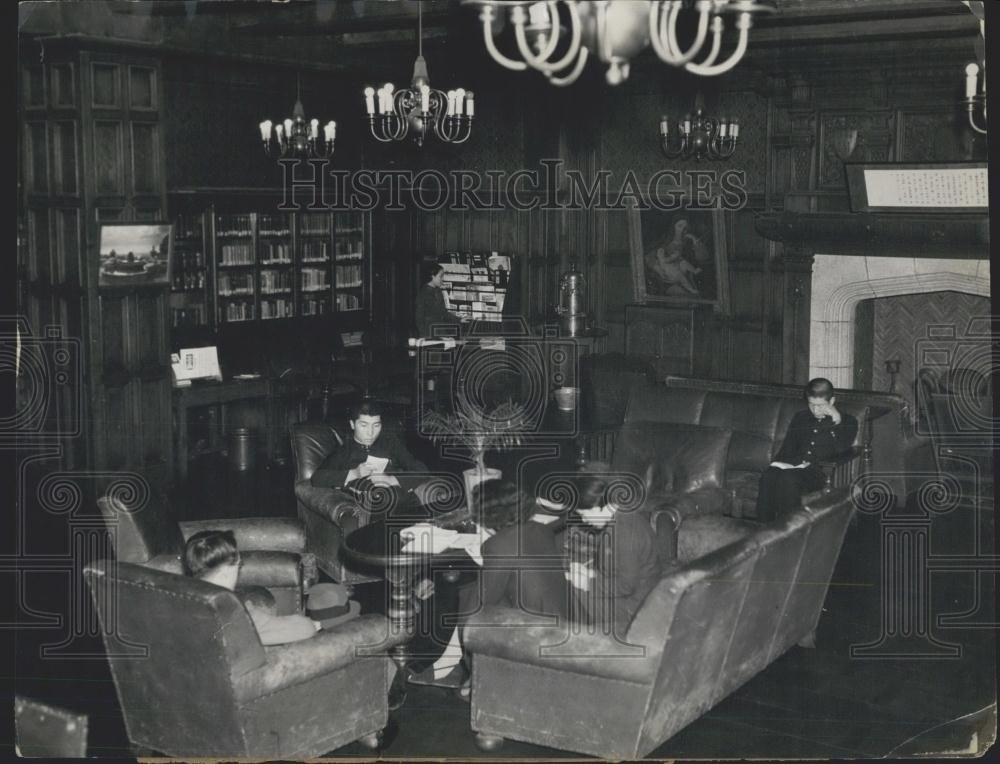 Press Photo Tokyo Y.M.C.A interior view - Historic Images