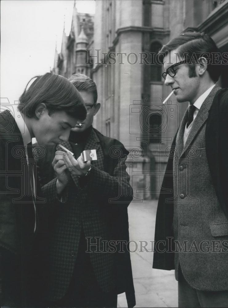 Press Photo David Combie, Charles Garner and Colin Day, Charles reads law - Historic Images