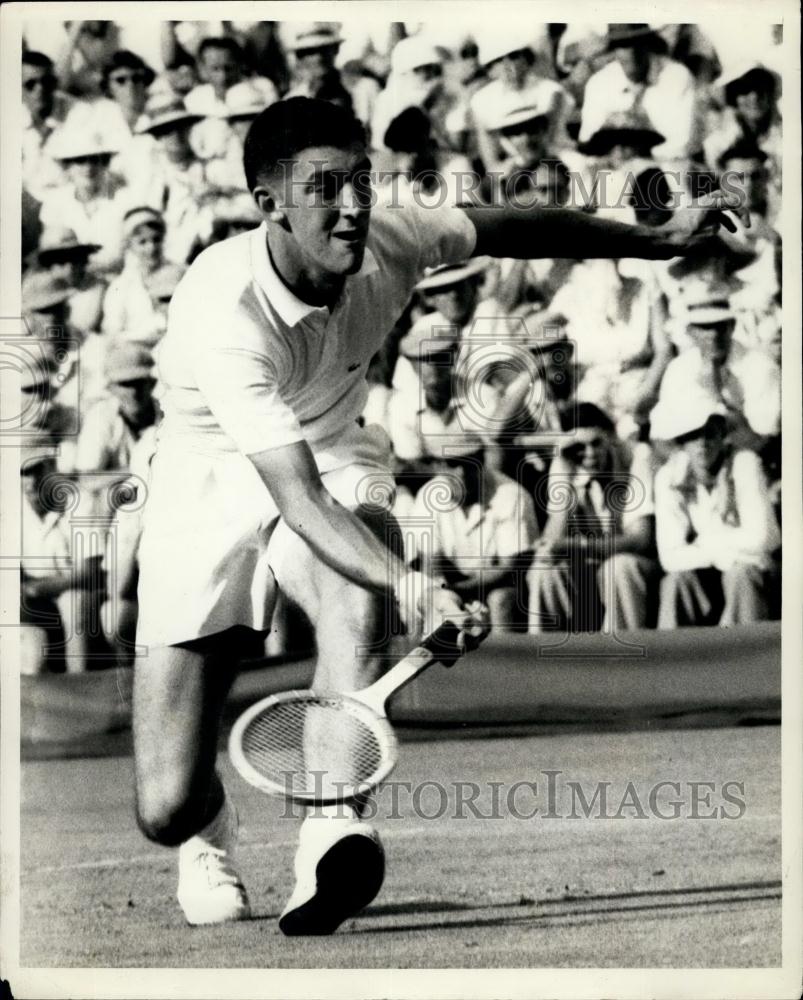 1959 Press Photo Davis Cup Barry MacKay of the U.S.A - Historic Images