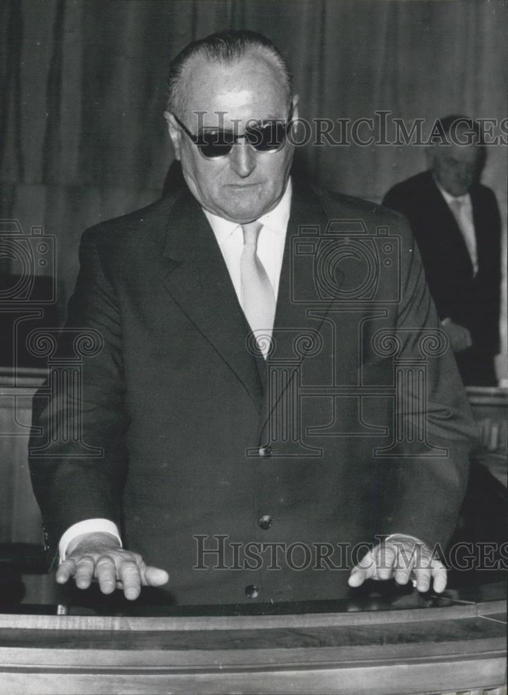 1957 Press Photo Former Field Marshall Ferdianand Schorner Sentenced 4 1/2 Years - Historic Images