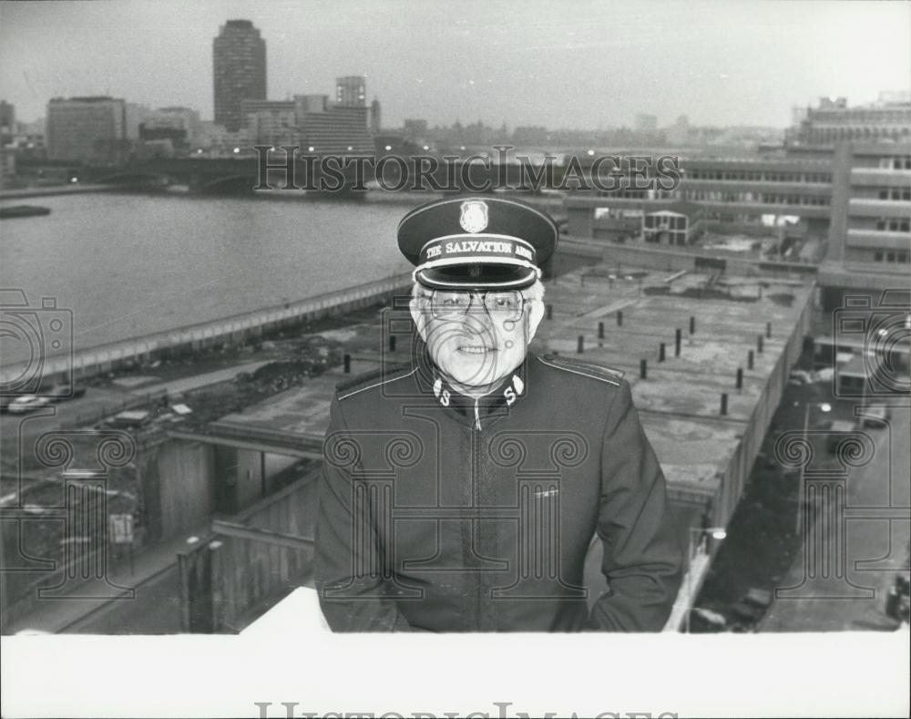 1980 Press Photo COmissioner John D, Needhan Britain&#39;s New Salvation Army Leader - Historic Images