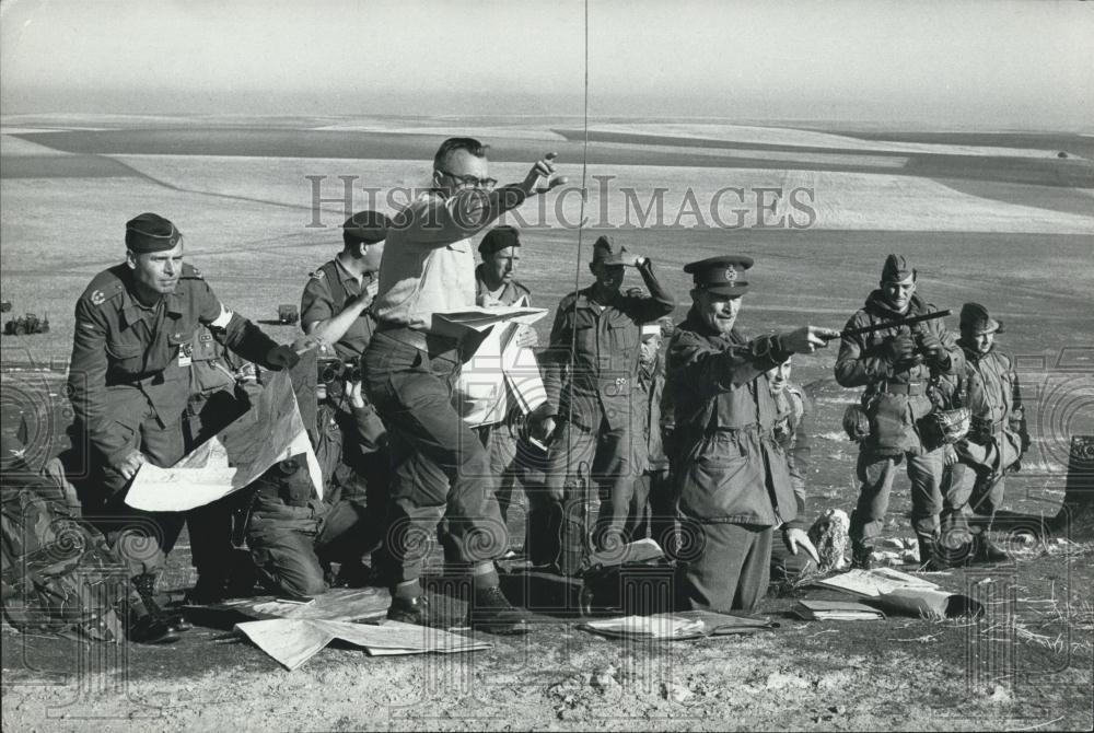 1971 Press Photo NATO manoeuvres - Historic Images