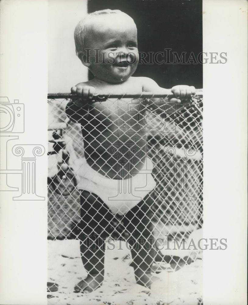 1969 Press Photo Prince Johan Friso, Child of Princess Beatrix, Holland - Historic Images