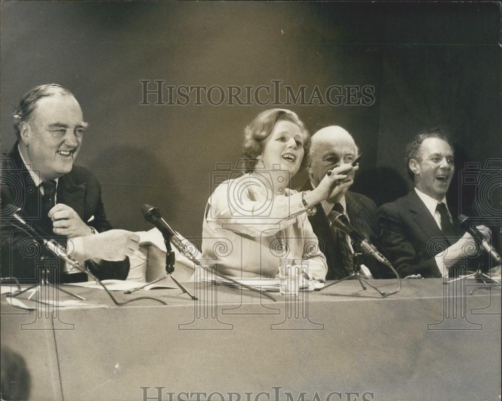 1979 Press Photo Mrs Thatcher of the Conservative Party - Historic Images