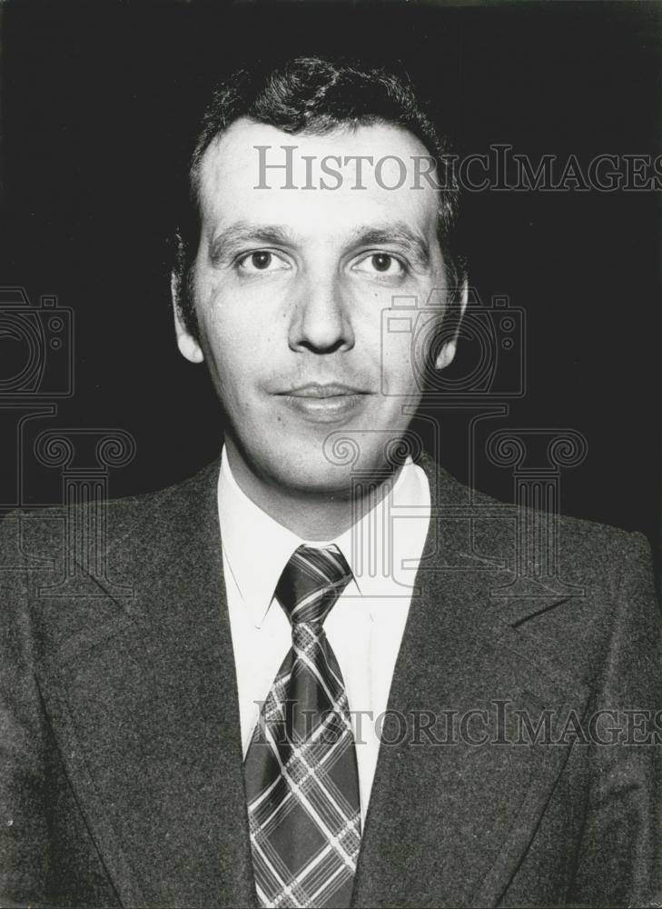 Press Photo Second Minister, Coordinator, Eleftheriou - Historic Images