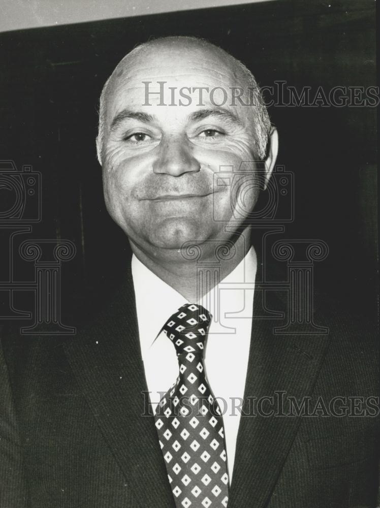 Press Photo Second Minister of Business, Papadas - Historic Images