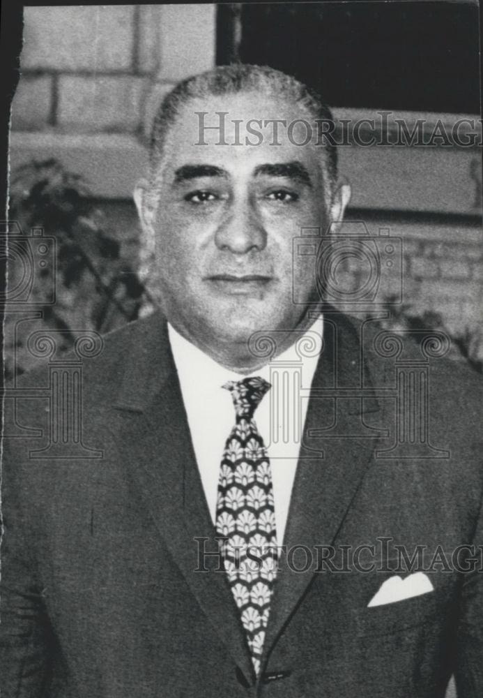 Press Photo U.A.R. - Aly El-Sayed, Minister of Housing and Construction - Historic Images