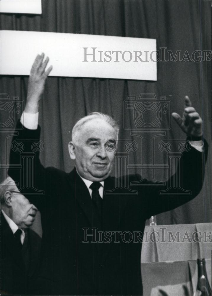 Press Photo Luigi Long, Communist Party Secretary - Historic Images