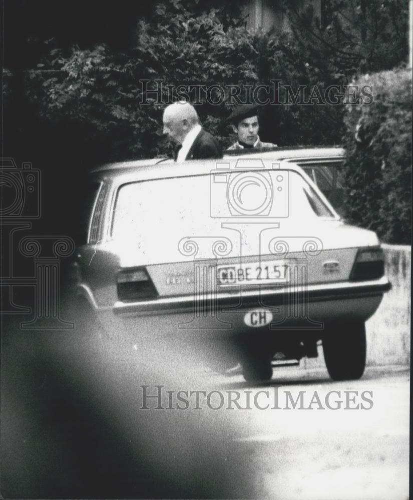 1982 Press Photo Polish born father Josef Bochensk - Historic Images