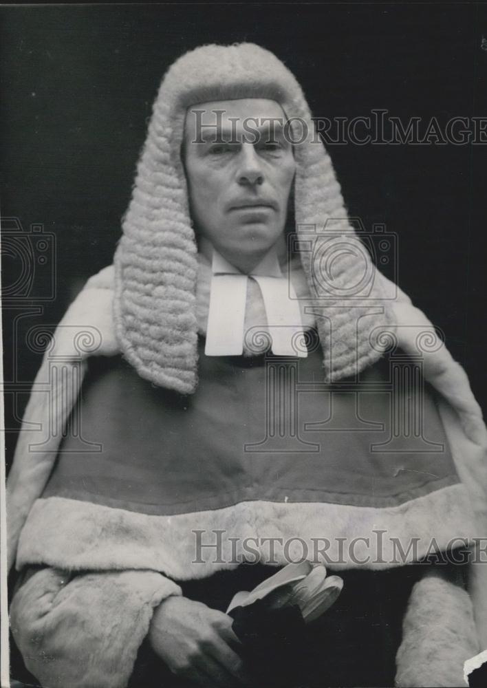 1948 Press Photo Patrick Delvin After Sworn In New High Court Judge House Lords - Historic Images