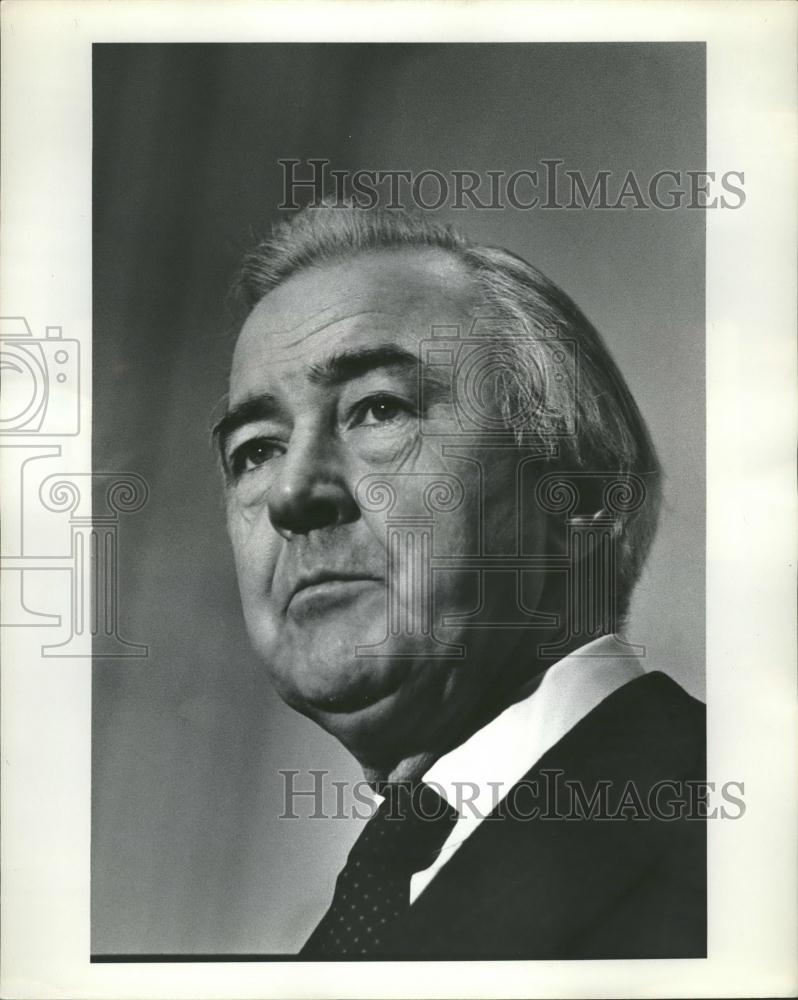 1976 Press Photo Presidential Candidate For Independent Party Eugene McCarthy - Historic Images