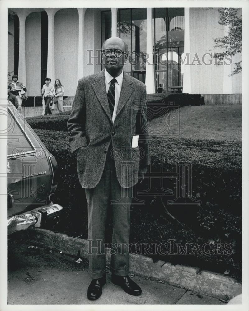 1979 Press Photo Sir Arthur Lewis First African American to Receive Nobel Prize - Historic Images