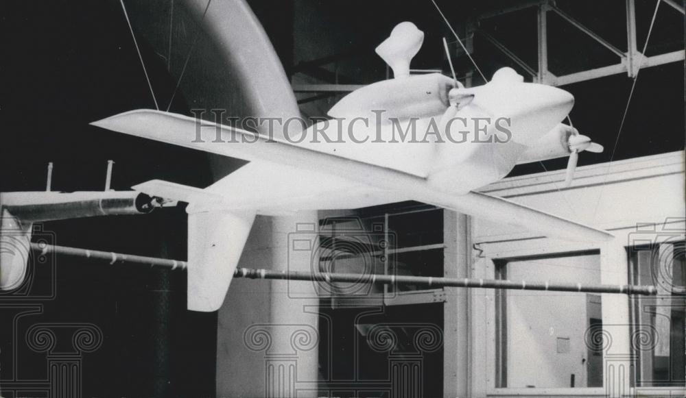 1965 Press Photo The &quot;Skyservant&quot;Aircraft by Dornier in Munich-Neuaubing - Historic Images