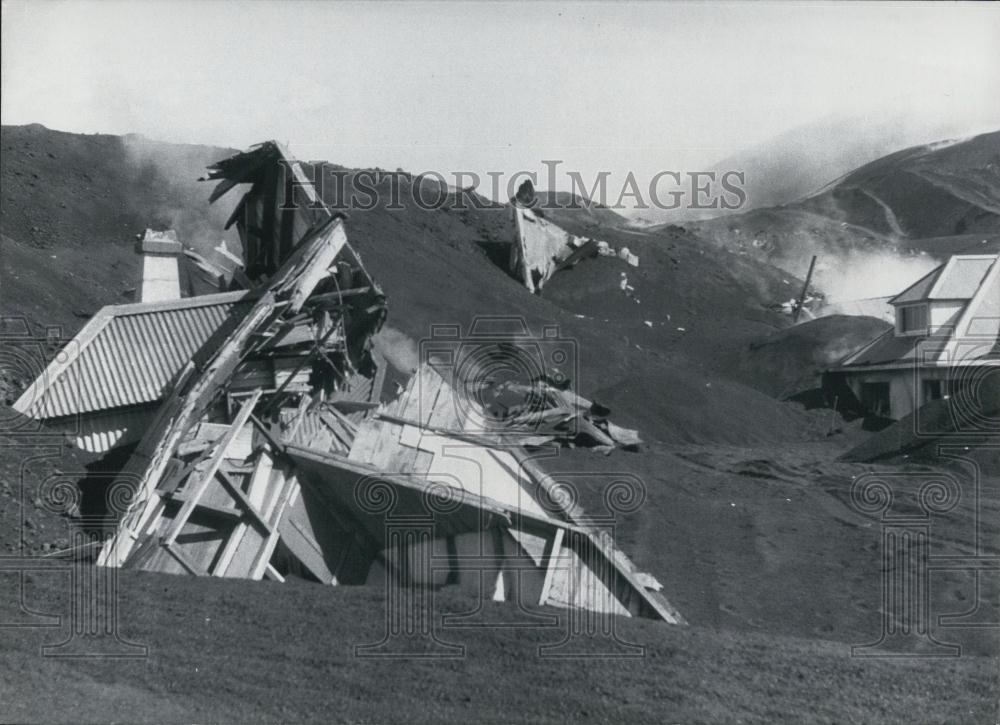 1973 Press Photo Heimesy, Vestmanna, Iceland - Historic Images