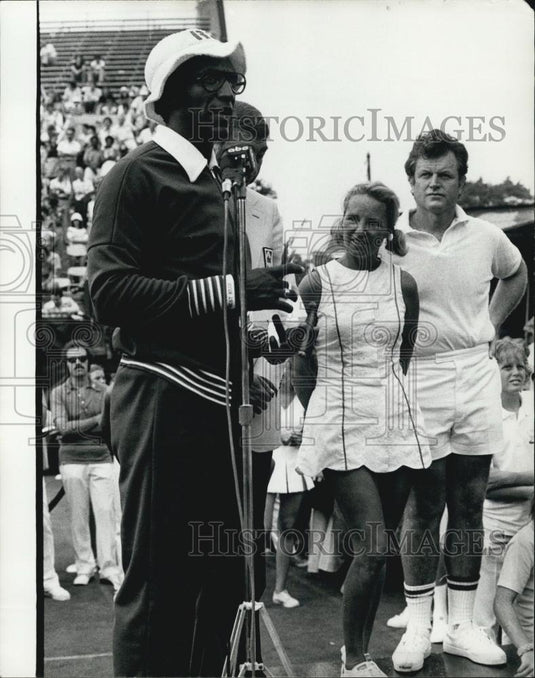 Press Photo Bill Cosby, Ethel & Ted Kennedy - Historic Images
