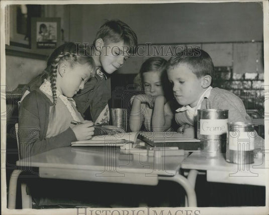 1952 Press Photo School For Children of American Servicemen - Historic Images
