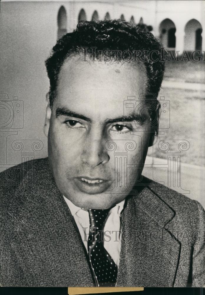 Press Photo M.Moulay Abdallah Ibrahim, Former Secy Charged Form New Maroccan Gov - Historic Images