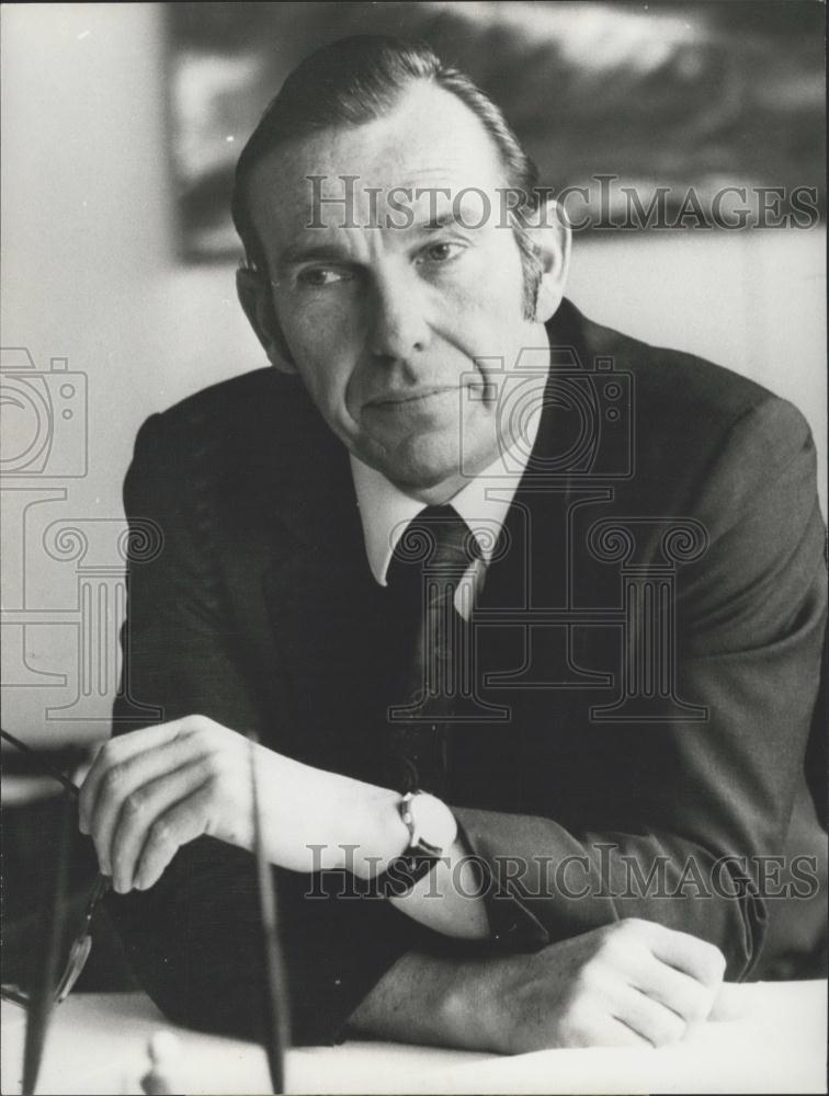 1973 Press Photo Probable Successor at WHO Halfdan Mahler - Historic Images