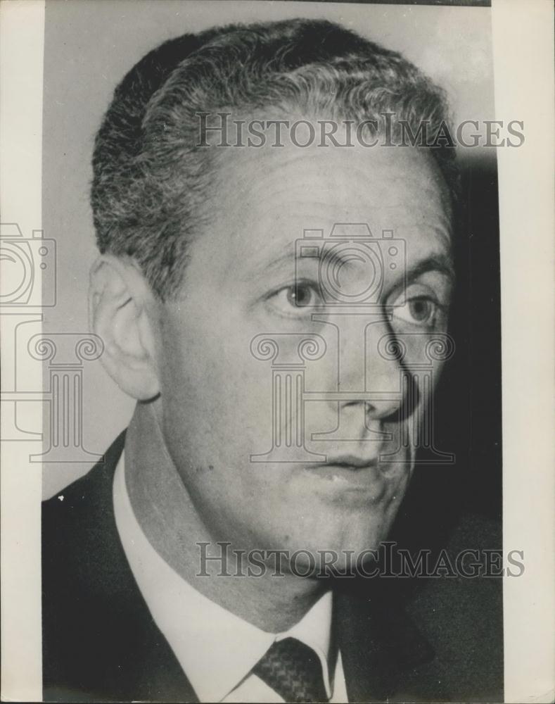 1968 Press Photo M. Missofe, The French Minister of Youth and Sport. - Historic Images