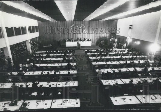 Press Photo Meeting of the "Group of the seventy seven" in Lima, Peru - Historic Images