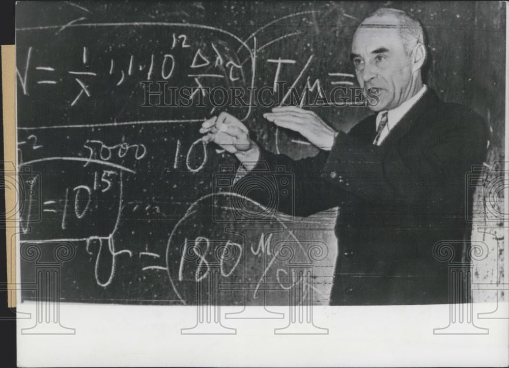 1959 Press Photo Soviet Astronomer Prof. Nikolai Kozyrew - Historic Images