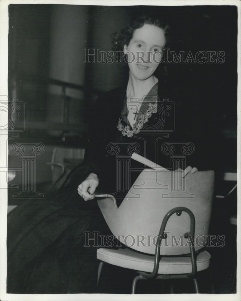 1954 Press Photo National Youth Orchestra Founder Miss Ruth Railton - Historic Images