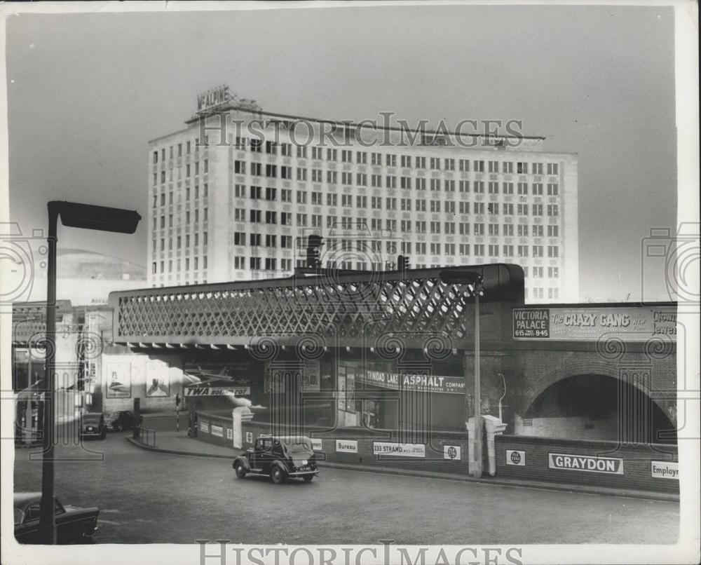 1980 Press Photo London&#39;s tallest office block -under construction - Historic Images