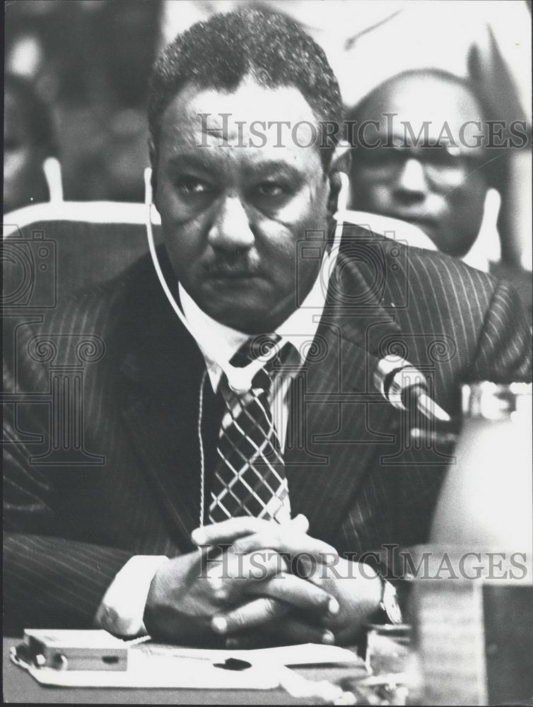 1969 Press Photo President of Sudan Jaafar Mohamed Nimeri - Historic Images