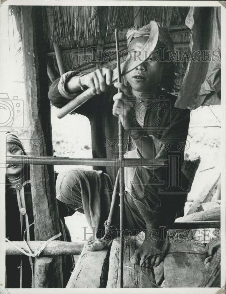 Press Photo Thailand Hill Tribe - Historic Images