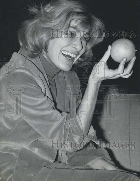 1962 Press Photo Greek actress and singer Melina Mercouri Flora - Historic Images
