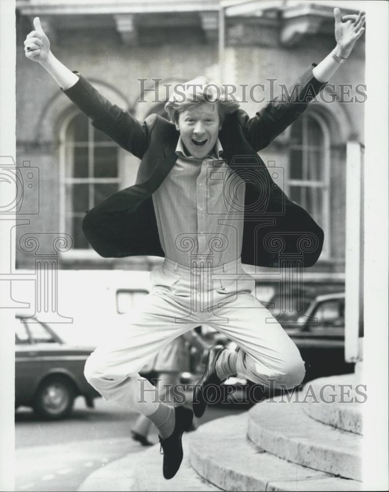 1980 Press Photo Disc Jockey Kid Jensen - Historic Images